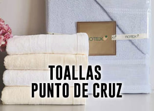 Toallas Punto De Cruz